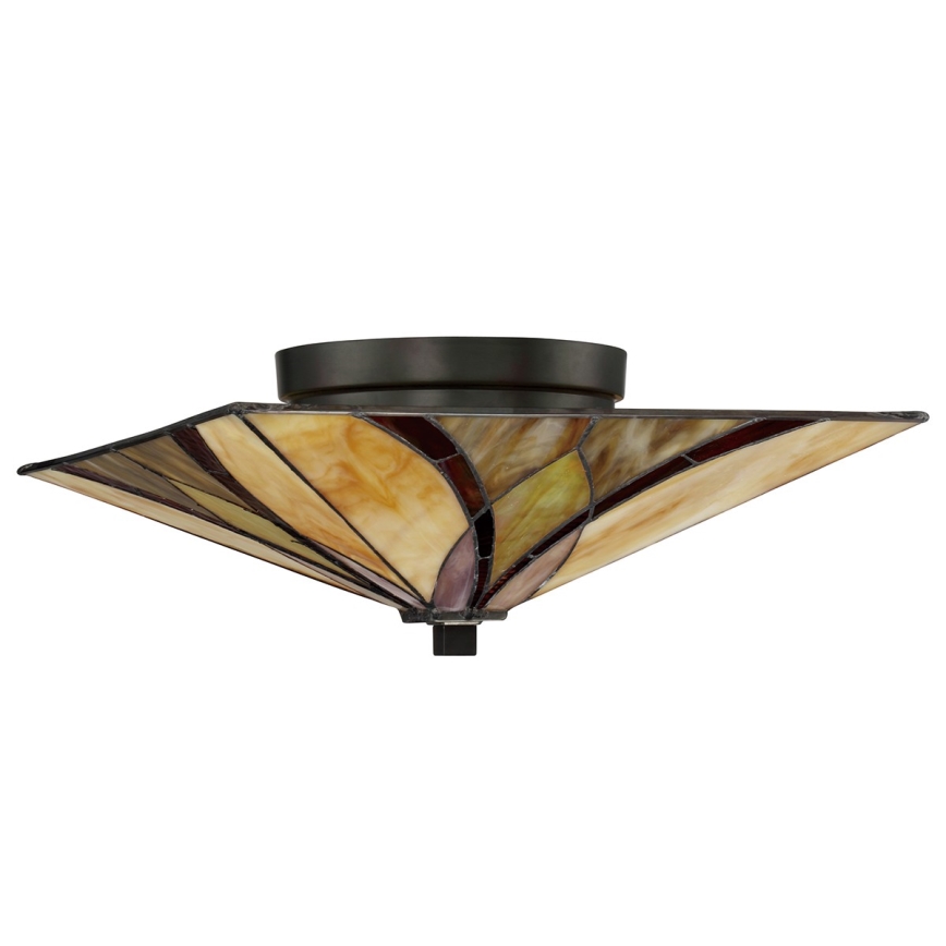 Elstead QZ-ASHEVILLE-F - Taklampa  ASHEVILLE 2xE27/60W/230V
