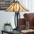 Elstead QZ-ASHEVILLE-TL - Bordslampa  ASHEVILLE 2xE27/60W/230V