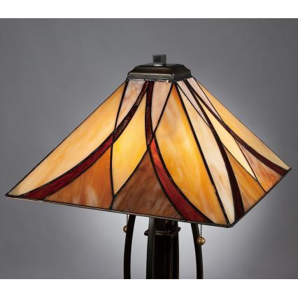 Elstead QZ-ASHEVILLE-TL - Bordslampa  ASHEVILLE 2xE27/60W/230V