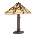 Elstead QZ-FINTON-TL - Bordslampa  FINTON 2xE27/60W/230V