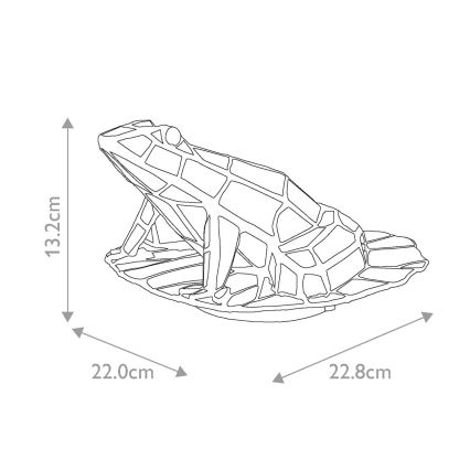 Elstead QZ-GRODA-TL - LED Dekorativ lampa  TIFFANY 1xG9/3W/12/230V Groda
