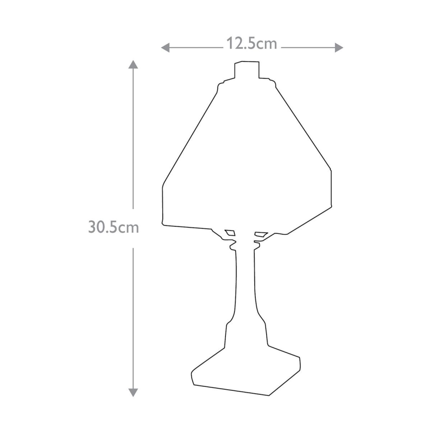 Elstead QZ-HOLMES-TL - Bordslampa  HOLMES 1xE14/25W/230V