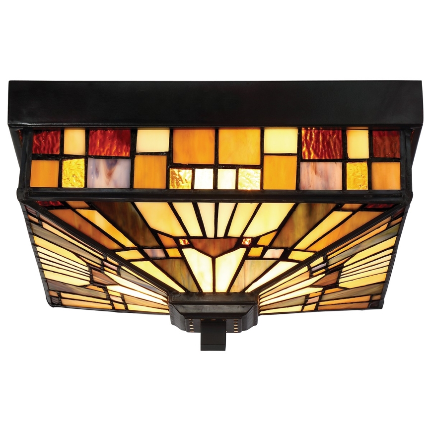 Elstead QZ-INGLENOOK-F - Utomhus taklampa  INGLENOOK 2xE27/60W/230V IP44