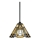 Elstead QZ-INGLENOOK-MP - Takkrona  on a pole INGLENOOK 1xE27/100W/230V