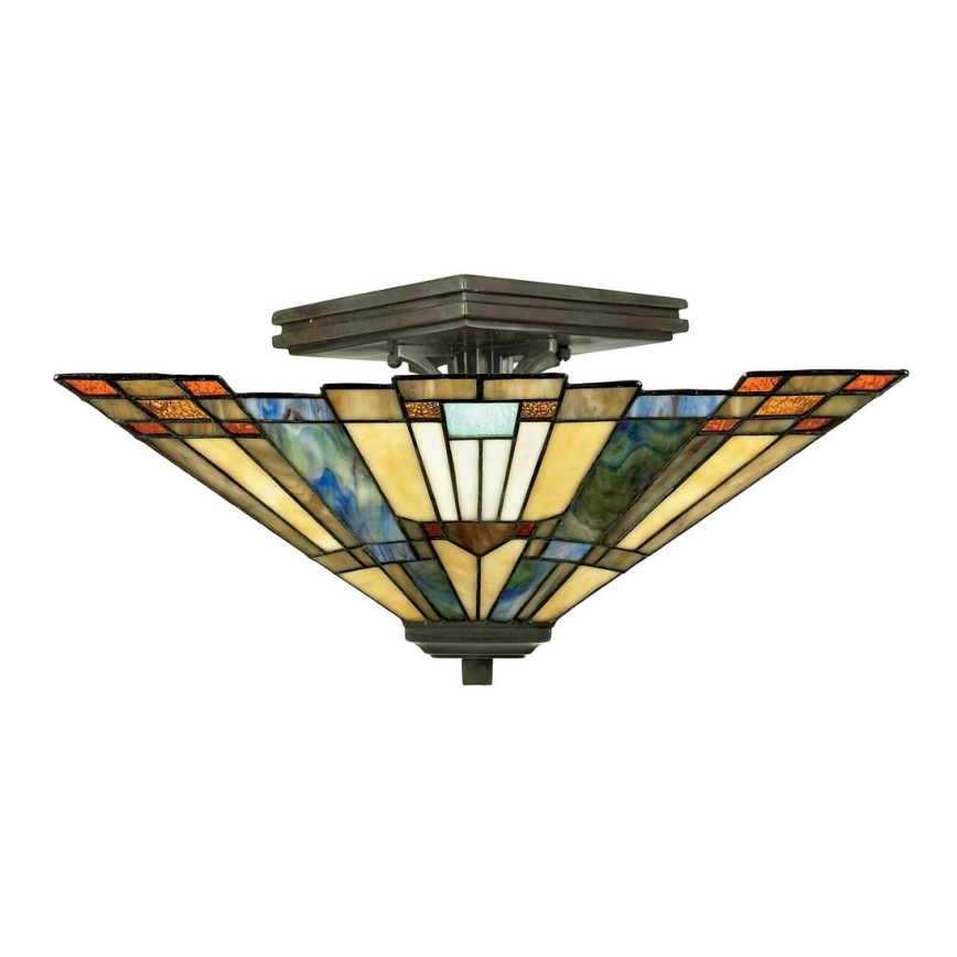 Elstead QZ-INGLENOOK-SF - Taklampa  INGLENOOK 2xE27/60W/230V