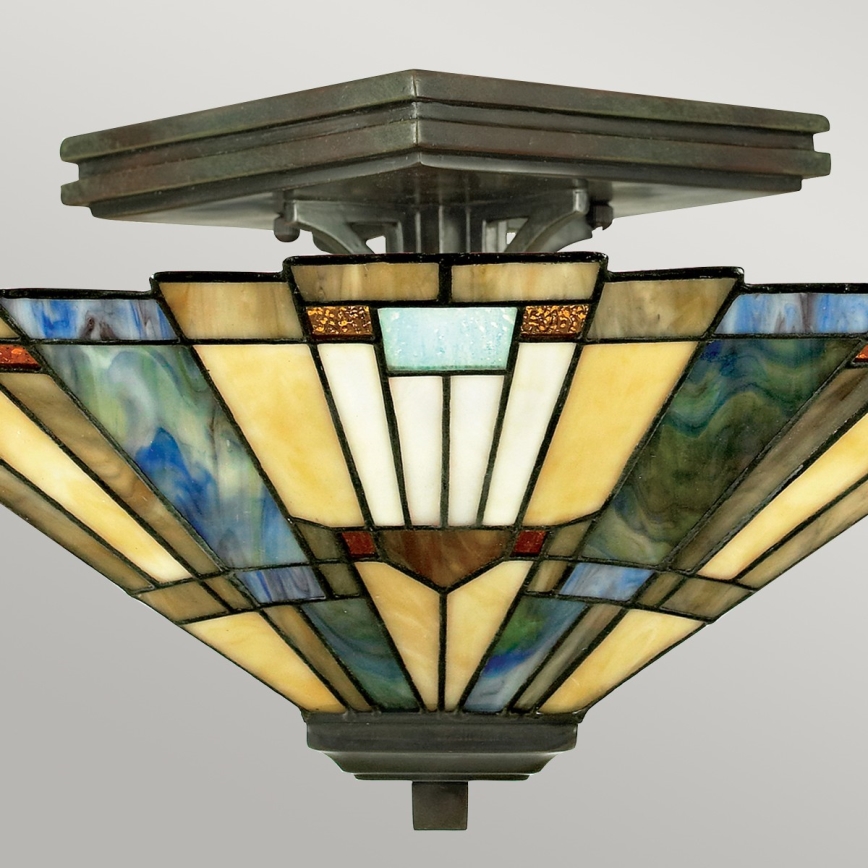 Elstead QZ-INGLENOOK-SF - Taklampa  INGLENOOK 2xE27/60W/230V