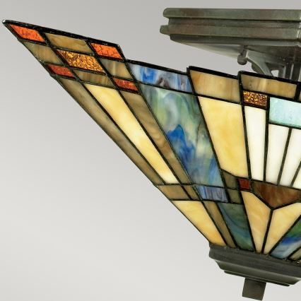 Elstead QZ-INGLENOOK-SF - Taklampa  INGLENOOK 2xE27/60W/230V