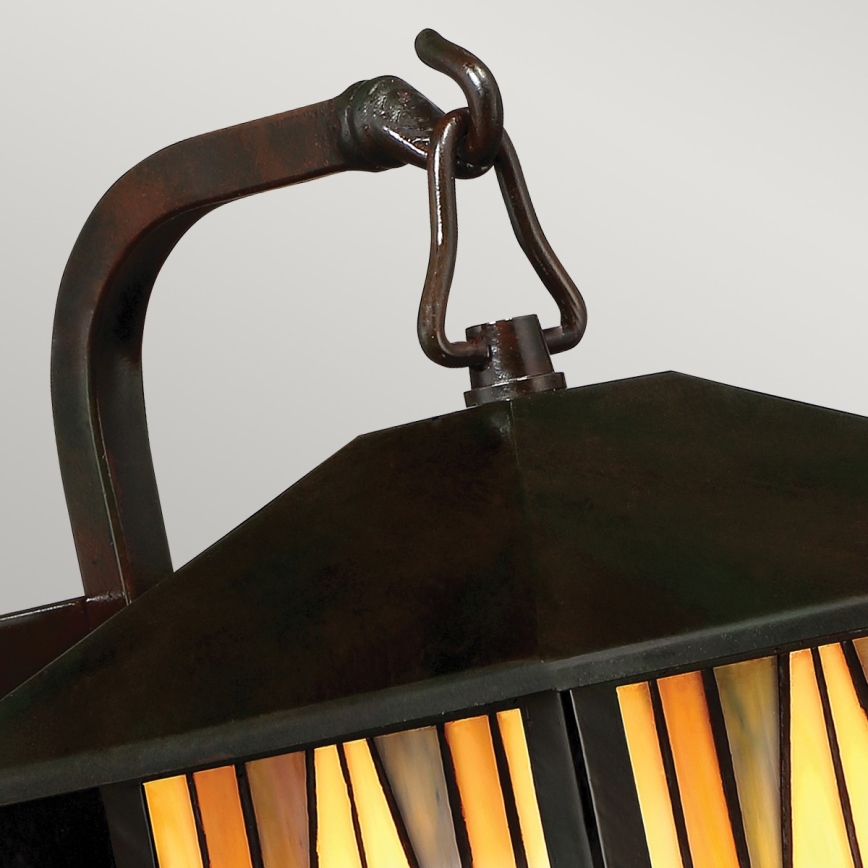 Elstead QZ-INGLENOOK2-S - Utomhus vägglampa  INGLENOOK 1xE27/60W/230V IP44