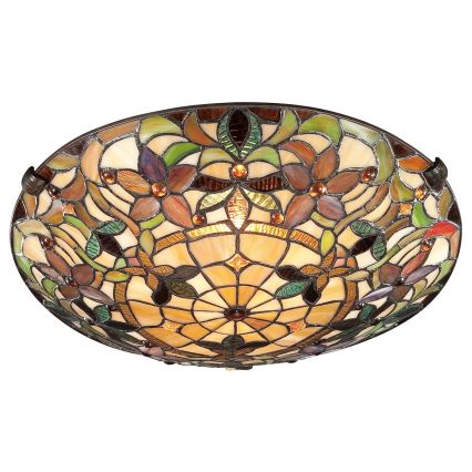 Elstead QZ-KAMI-F - Taklampa  KAMI 2xE27/60W/230V