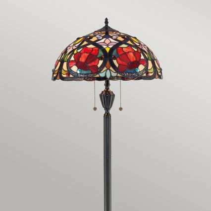 Elstead QZ-LARISSA-FL - Golvlampa  LARISSA 2xE27/100W/230V
