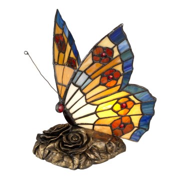 Elstead QZ-OBUTTERFLY-TL - LED Dekorativ lampa  TIFFANY 1xG9/3W/12/230V fjäril