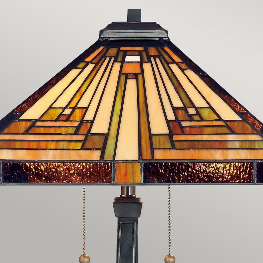 Elstead QZ-STEPHEN-TL - Bordslampa  STEPHEN 2xE27/60W/230V