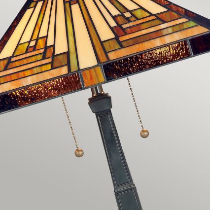 Elstead QZ-STEPHEN-TL - Bordslampa  STEPHEN 2xE27/60W/230V