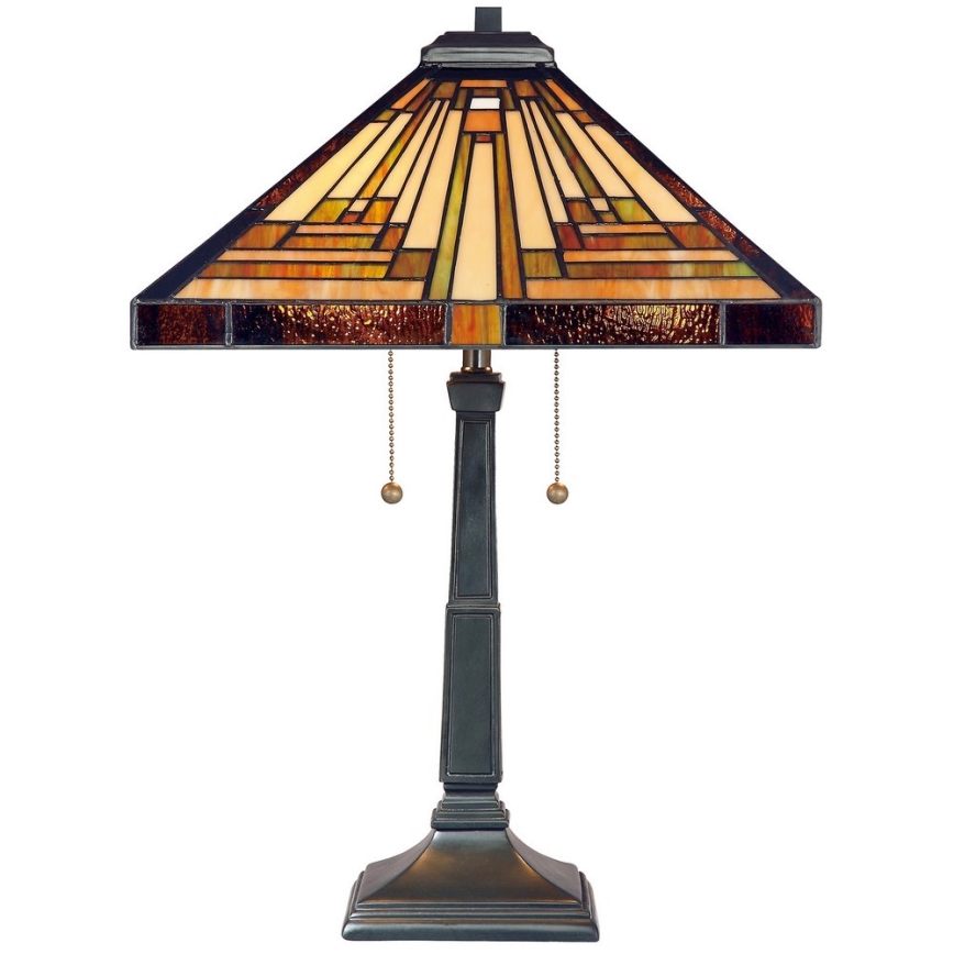 Elstead QZ-STEPHEN-TL - Bordslampa  STEPHEN 2xE27/60W/230V