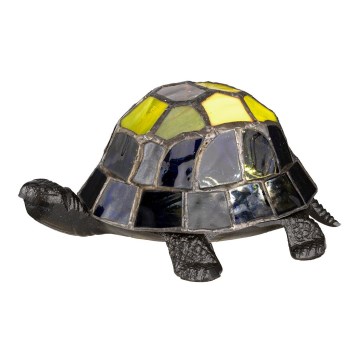 Elstead QZ-TORTOISE-TL - LED Dekorativ lampa TIFFANY LED/3xAAA sköldpadda