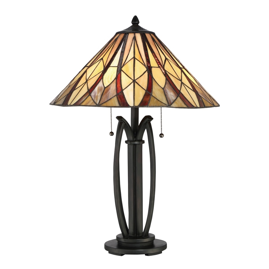 Elstead QZ-VICTORY-TL - Bordslampa  VICTORY 2xE27/60W/230V