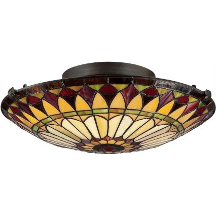 Elstead QZ-WEST-END-F - Taklampa  WEST 2xE27/75W/230V