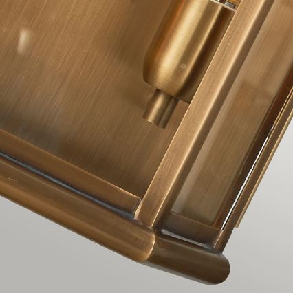 Elstead - Vägglampa för utomhusbruk ST MARTINS 2xE27/60W/230V IP44 koppar