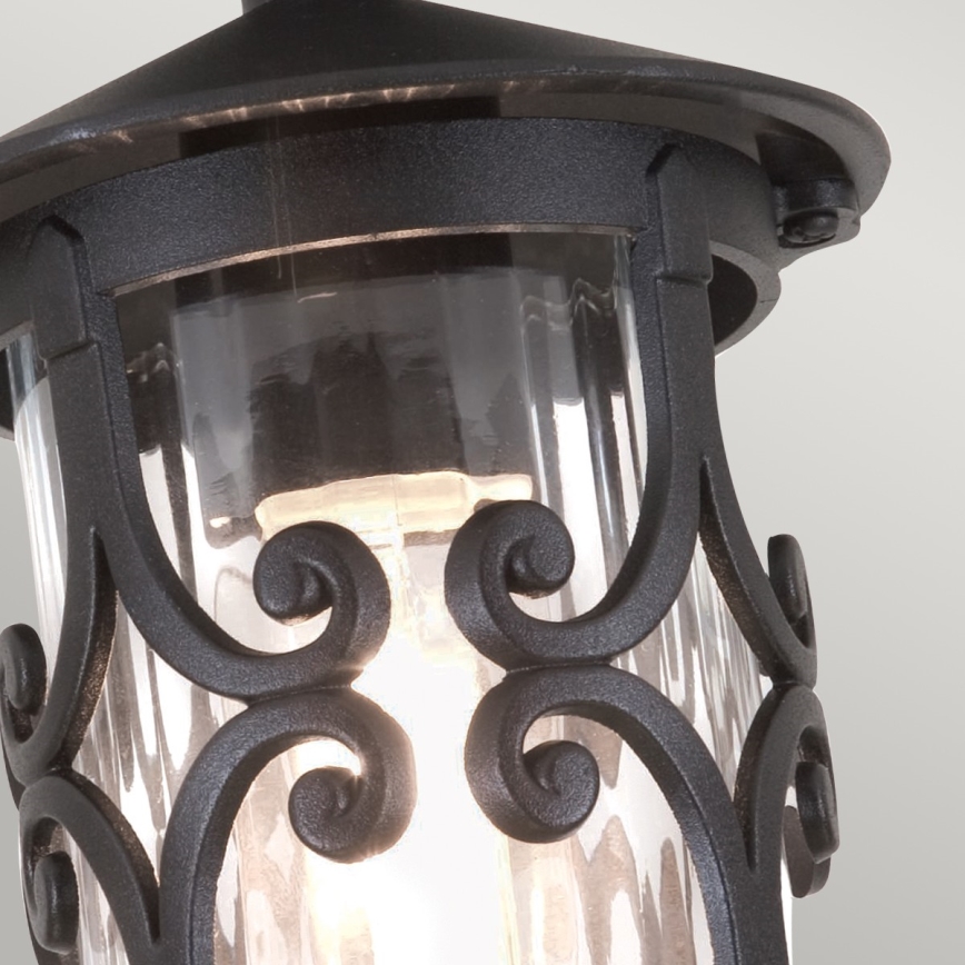 Elstead - Taklampa för utomhusbruk HEREFORD 1xE27/100W/230V IP23 svart