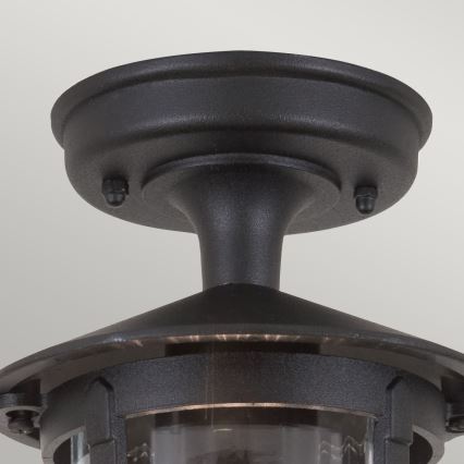 Elstead - Taklampa för utomhusbruk HEREFORD 1xE27/100W/230V IP23 svart