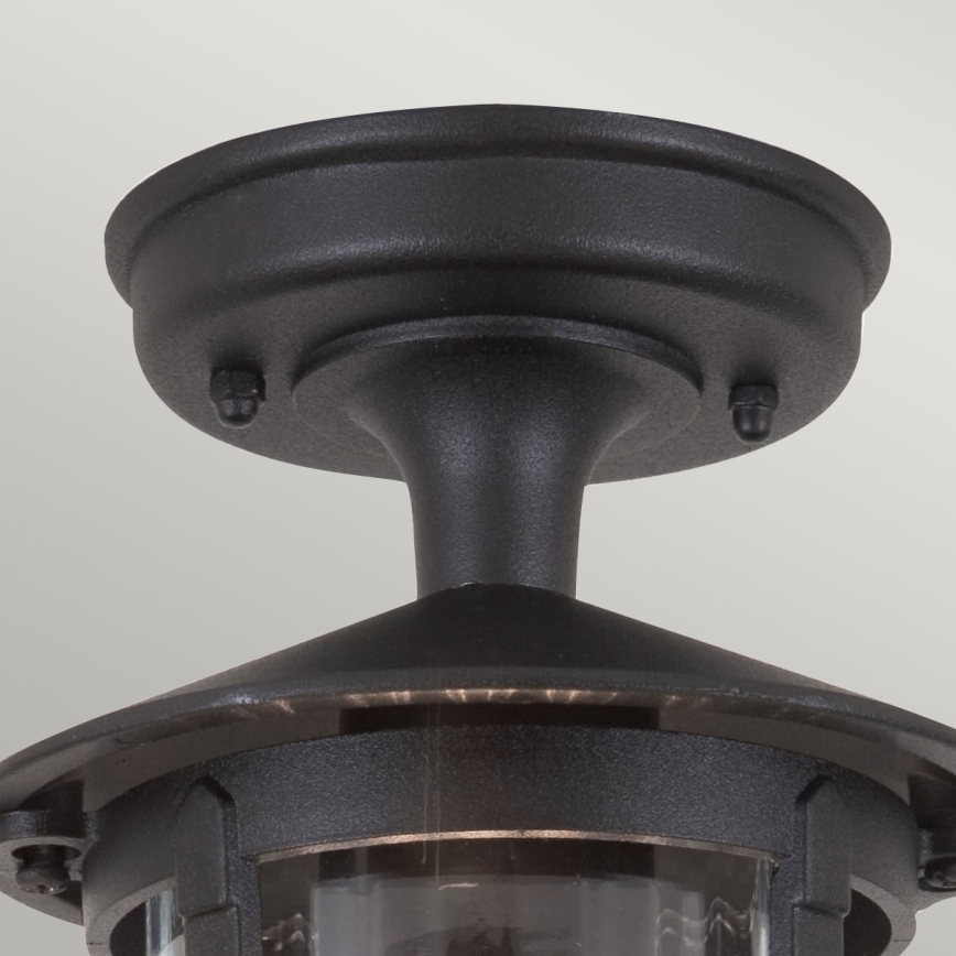 Elstead - Taklampa för utomhusbruk HEREFORD 1xE27/100W/230V IP23 svart