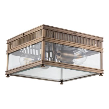 Elstead - Taklampa för utomhusbruk HOLBORN 2xE27/60W/230V IP44