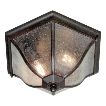 Elstead - Taklampa för utomhusbruk NEW ENGLAND 2xE27/60W/230V IP44
