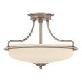 Elstead - Taklampa GRIFFIN 3xE27/100W/230V mattkrom