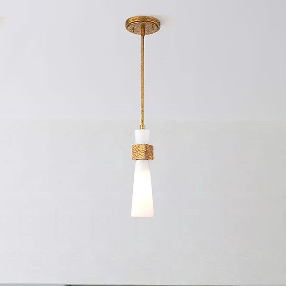 Elstead - Takpendel på stång KRISTY 1xE27/40W/230V Ø 15,2 cm koppar