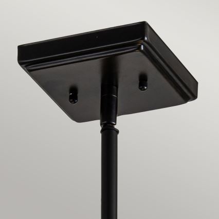 Elstead - Taklampa med stång Tiffany ALDERLEY 2xE27/60W/230V