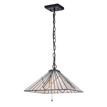 Elstead - Ljuskrona på kedja ALDERLEY 2xE27/60W/230V