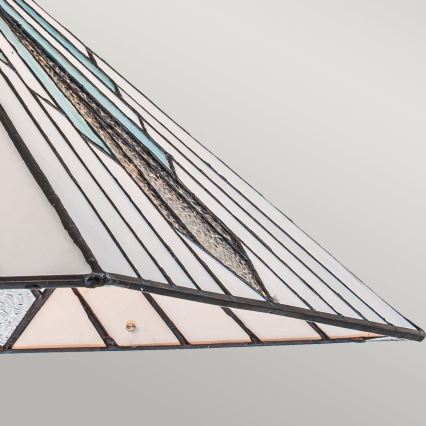 Elstead - Ljuskrona med kedja Tiffany ALDERLEY 1xE27/60W/230V