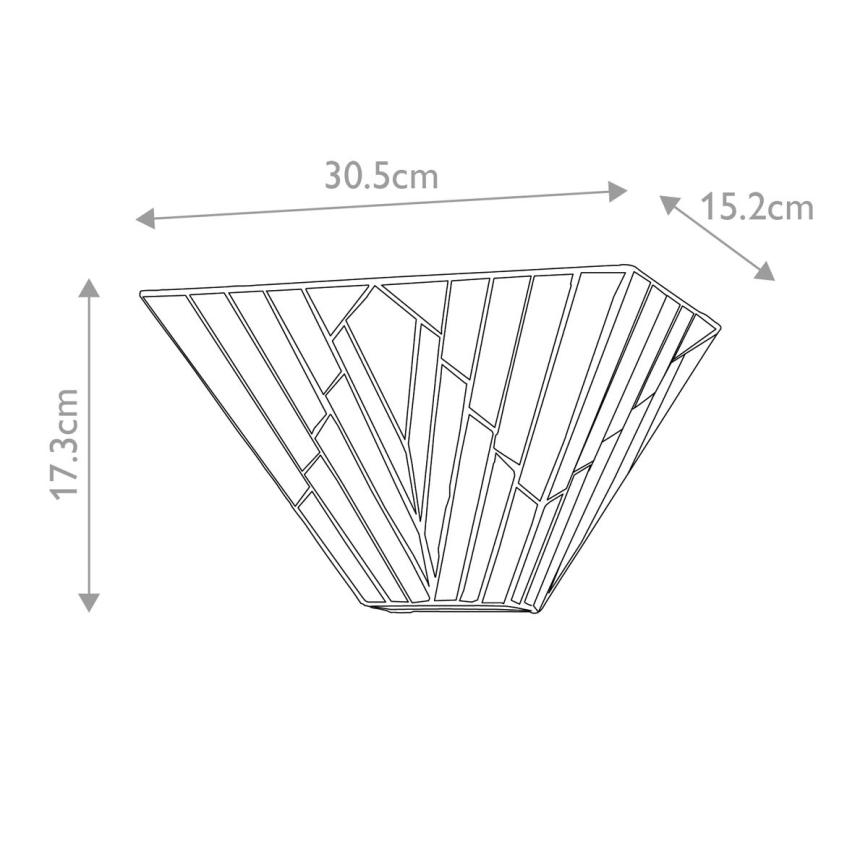 Elstead - Vägglampa ALDERLEY 2xE14/40W/230V