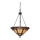 Elstead - Tiffany BELLE taklampa med kedja, 3xE27/100W/230V