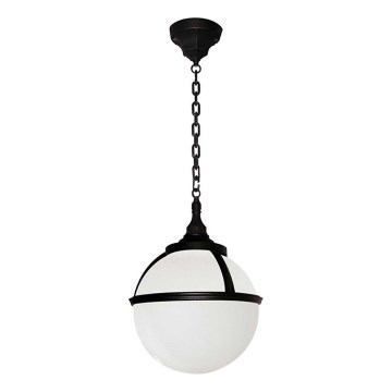 Elstead - Utomhus ljuskrona på kedja GLENBEIGH 1xE27/60W/230V IP44