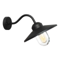 Elstead - Utomhuslampa KLAMPENBORG 1xE27/60W/230V IP44 svart