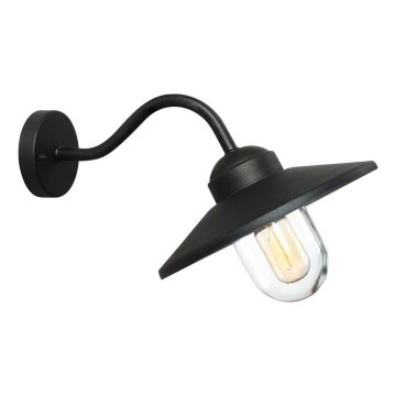 Elstead - Utomhuslampa KLAMPENBORG 1xE27/60W/230V IP44 svart
