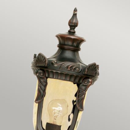 Elstead - Utomhuslampa PHILADELPHIA 1xE27/100W/230V IP44 svart