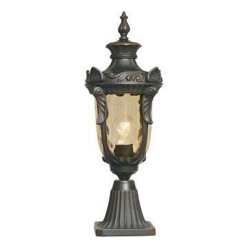 Elstead - Utomhuslampa PHILADELPHIA 1xE27/60W/230V IP44 brons