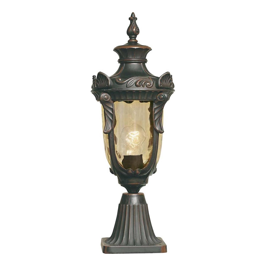 Elstead - Utomhuslampa PHILADELPHIA 1xE27/60W/230V IP44 brons