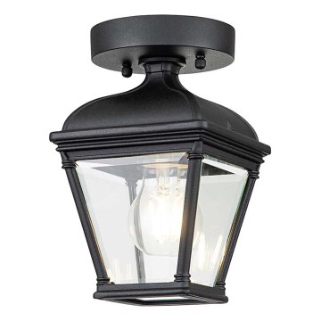 Elstead - Utomhustaklampa BAYVIEW 1xE27/60W/230V IP44 svart