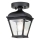 Elstead - Utomhustaklampa BAYVIEW 1xE27/60W/230V IP44 svart