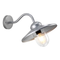 Elstead - Utomhusväggarmatur KLAMPENBORG 1xE27/60W/230V IP44 matt krom