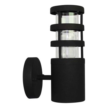 Elstead - Utomhusvägglampa HORNBAEK 1xE27/60W/230V IP44 svart