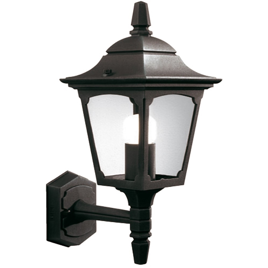 Elstead - Vägglampa för utomhusbruk CHAPEL 1xE27/100W/230V IP44