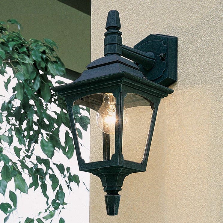 Elstead - Vägglampa för utomhusbruk CHAPEL 1xE27/100W/230V IP44