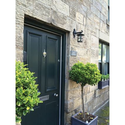 Elstead - Vägglampa för utomhusbruk HEREFORD 1xE27/100W/230V IP43