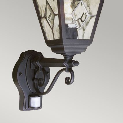 Elstead - Vägglampa för utomhusbruk NORFOLK 1xE27/100W/230V IP43
