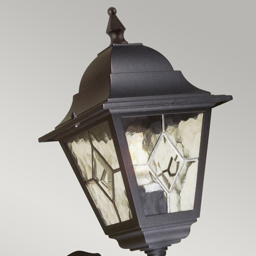 Elstead - Vägglampa för utomhusbruk NORFOLK 1xE27/100W/230V IP43