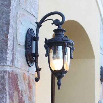 Elstead - Vägglampa för utomhusbruk PHILADELPHIA 1xE27/100W/230V IP44